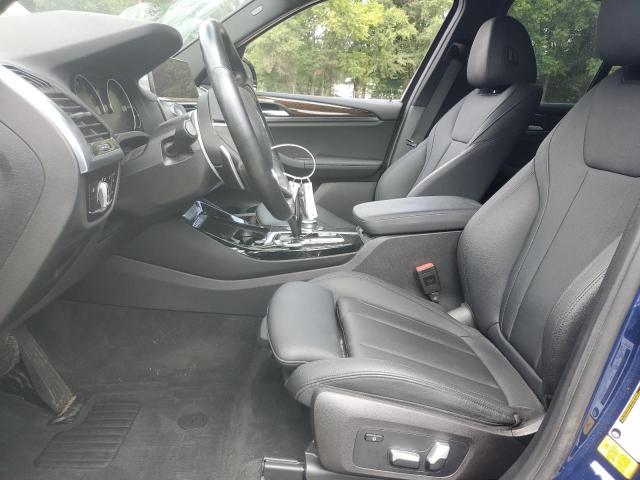  BMW X3 2021 Синий