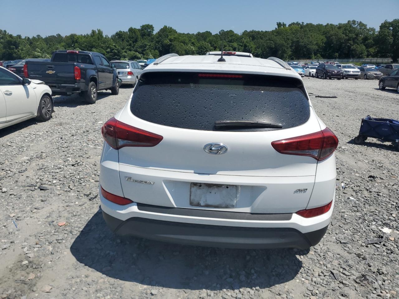 2017 Hyundai Tucson Limited VIN: KM8J3CA44HU478419 Lot: 64103305