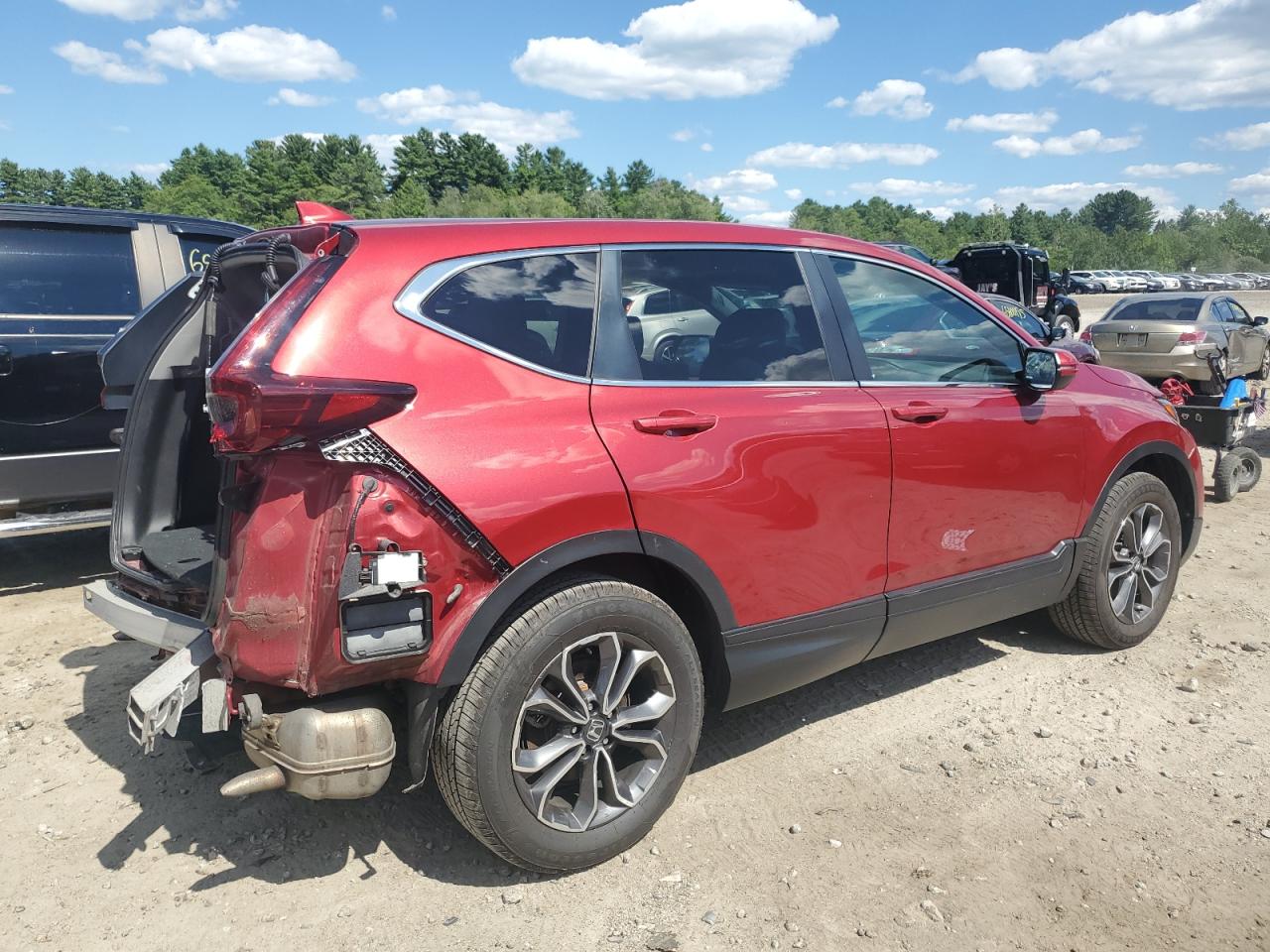 2021 Honda Cr-V Exl red null gas 2HKRW2H81MH615659 photo #4