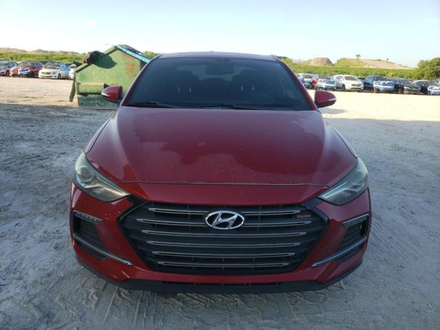  HYUNDAI ELANTRA 2018 Red