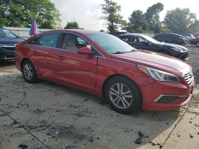  HYUNDAI SONATA 2017 Красный