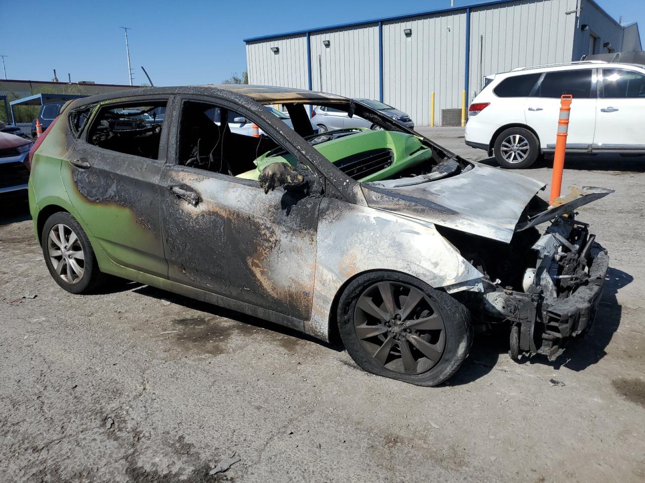 2012 Hyundai Accent Gls VIN: KMHCU5AE8CU030431 Lot: 66402425