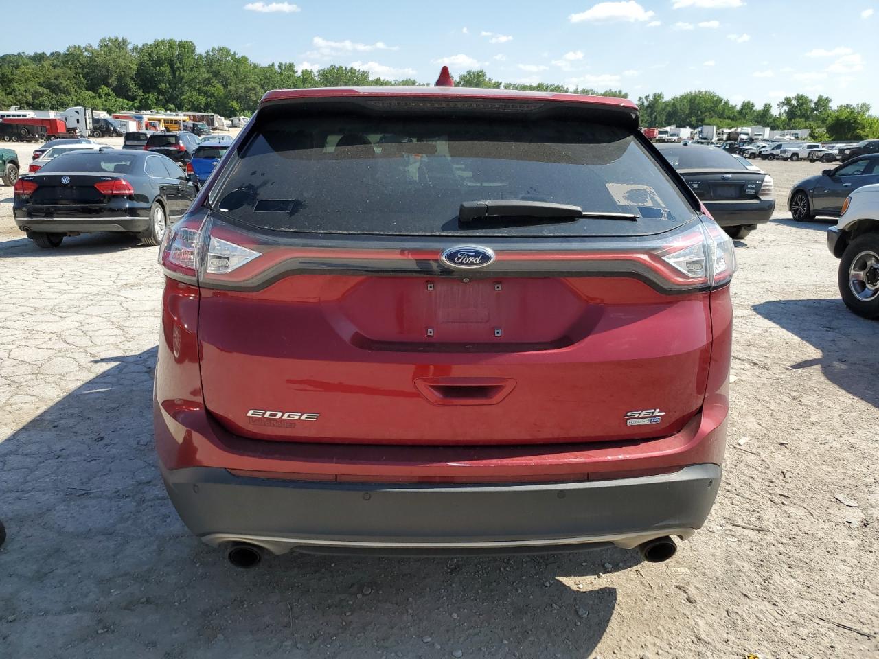 2016 Ford Edge Sel VIN: 2FMPK4J97GBC20558 Lot: 64685475