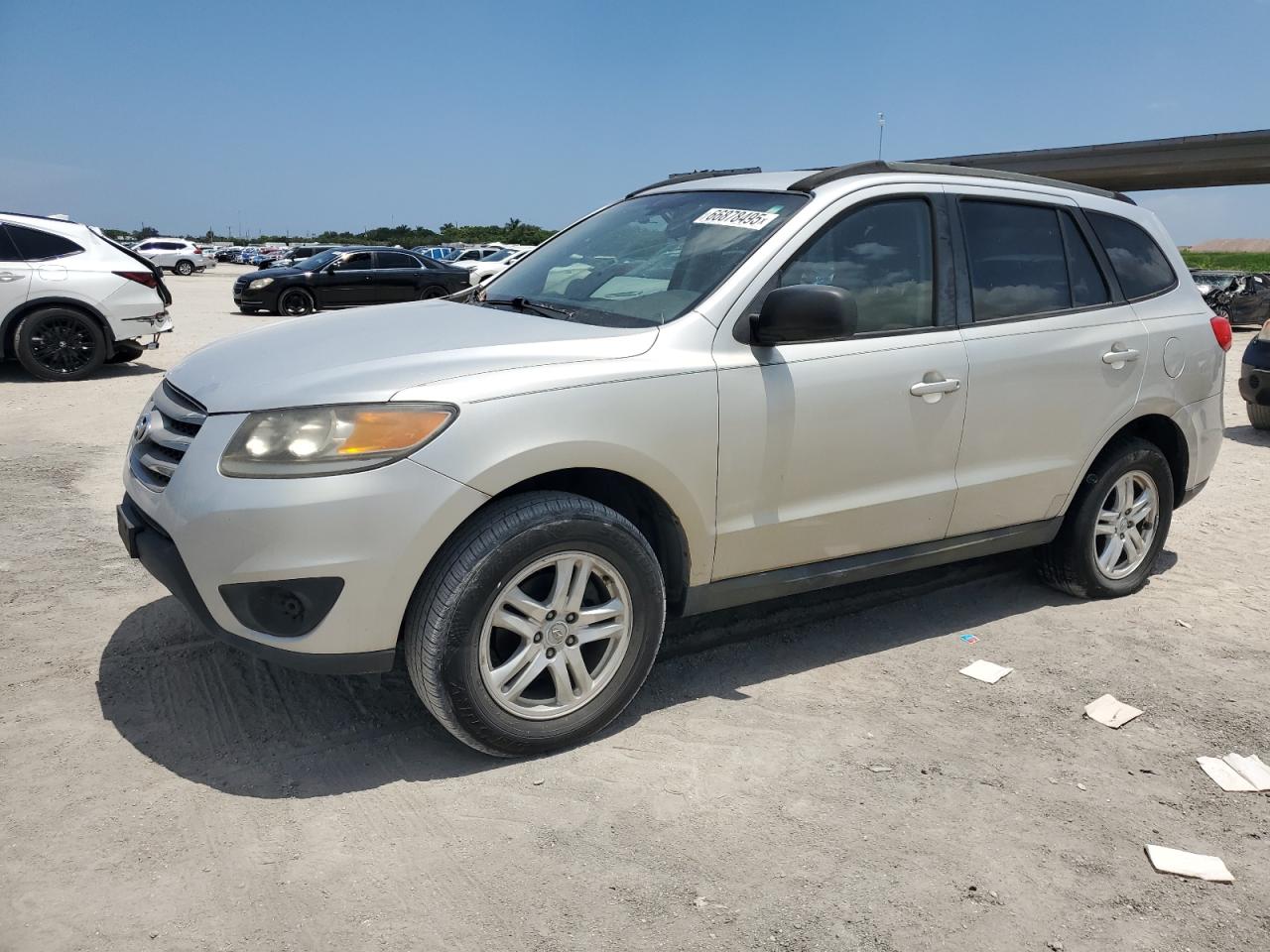 2012 Hyundai Santa Fe Gls VIN: 5XYZG3AB2CG095423 Lot: 66878495