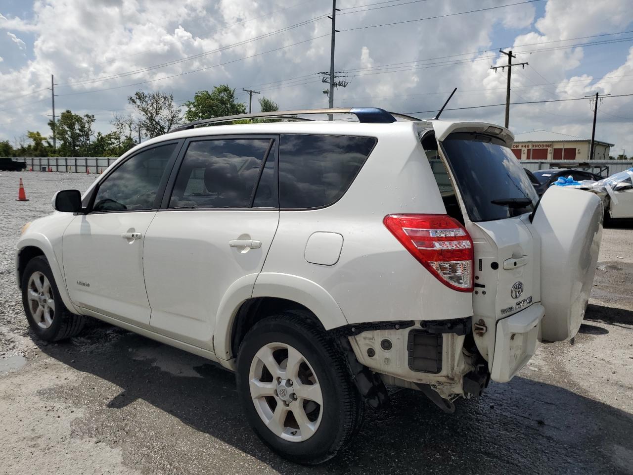 2010 Toyota Rav4 Limited white null gas JTMYF4DV7A5017011 photo #3