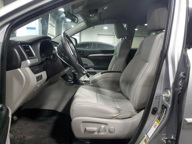  TOYOTA HIGHLANDER 2016 Серебристый