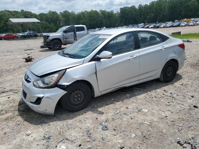  HYUNDAI ACCENT 2012 Srebrny