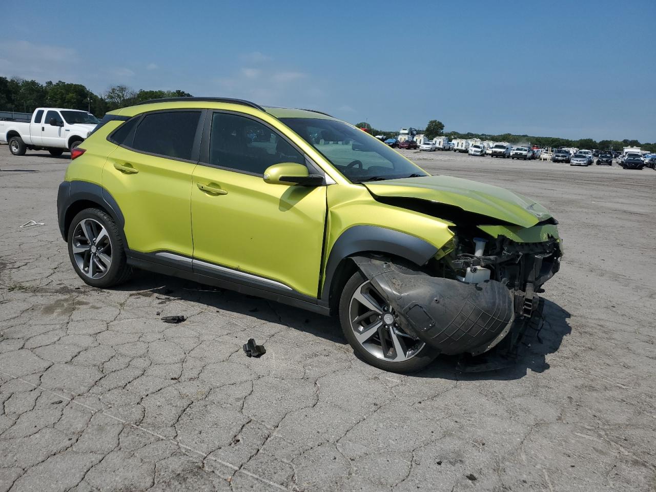 2018 Hyundai Kona Ultimate VIN: KM8K53A52JU063466 Lot: 66654595