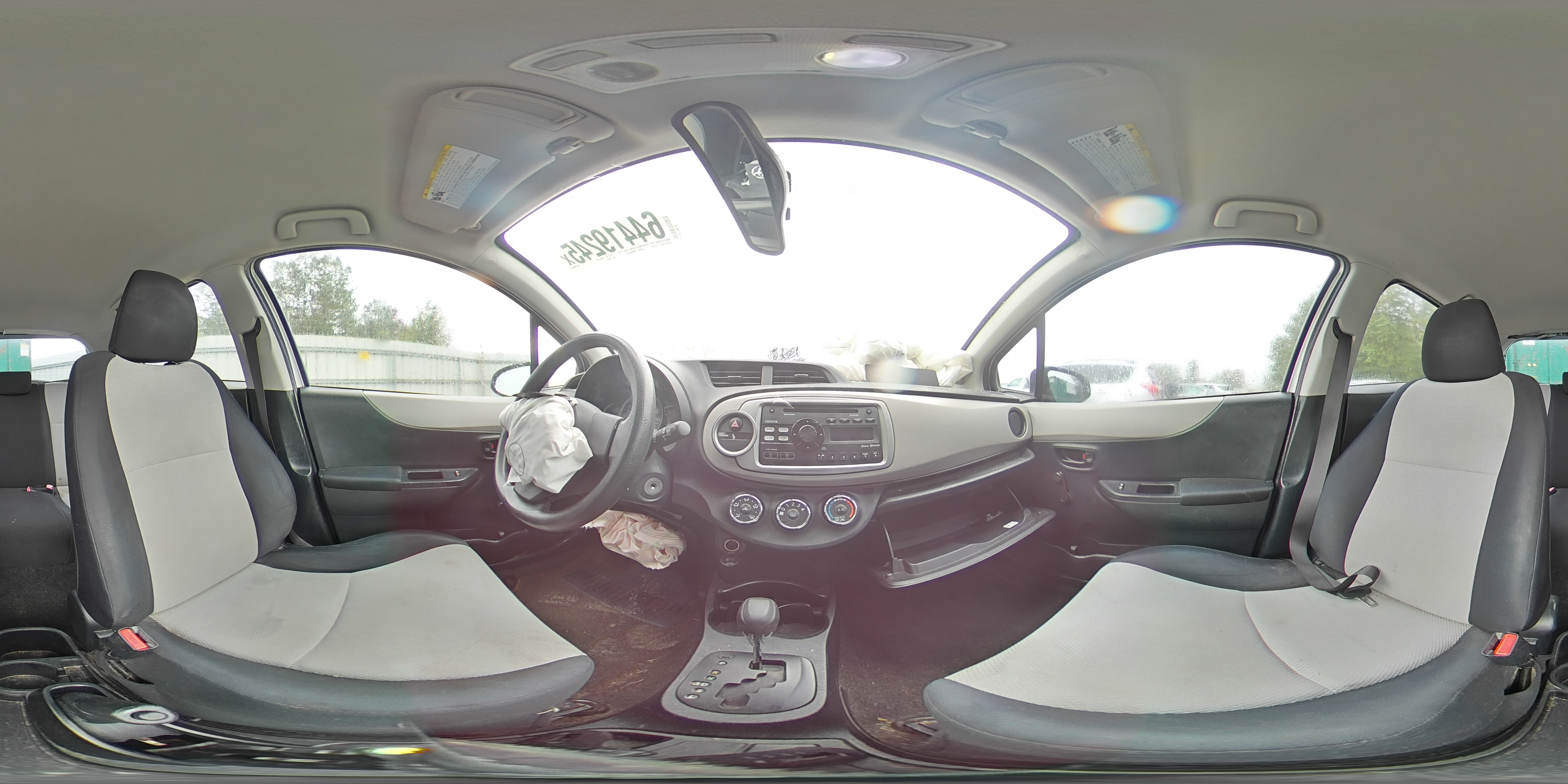 2013 Toyota Yaris VIN: JTDKTUD3XDD554396 Lot: 64419245