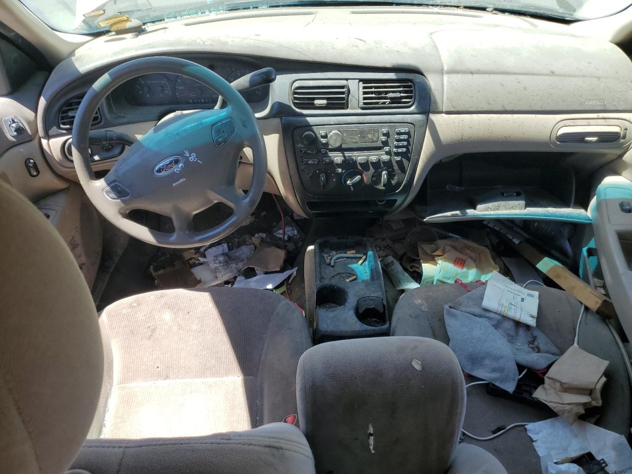 2002 Ford Taurus Se VIN: 1FAFP53U62A165684 Lot: 63800415