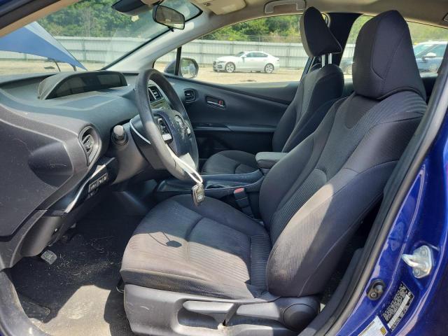  TOYOTA PRIUS 2018 Blue