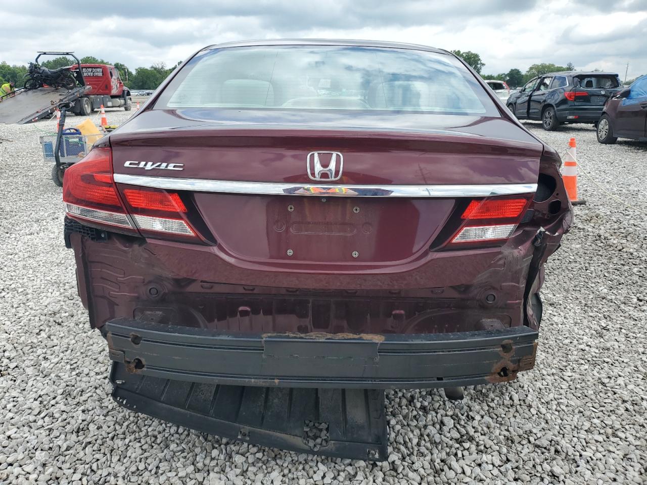 2014 Honda Civic Lx VIN: 19XFB2F51EE046650 Lot: 64650905