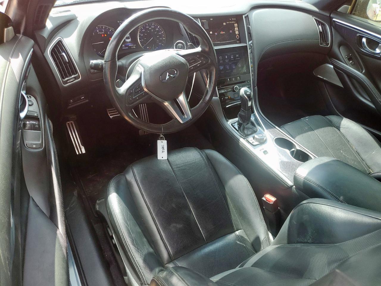 2019 Infiniti Q60 Red Sport 400 VIN: JN1FV7ELXKM440555 Lot: 63371305