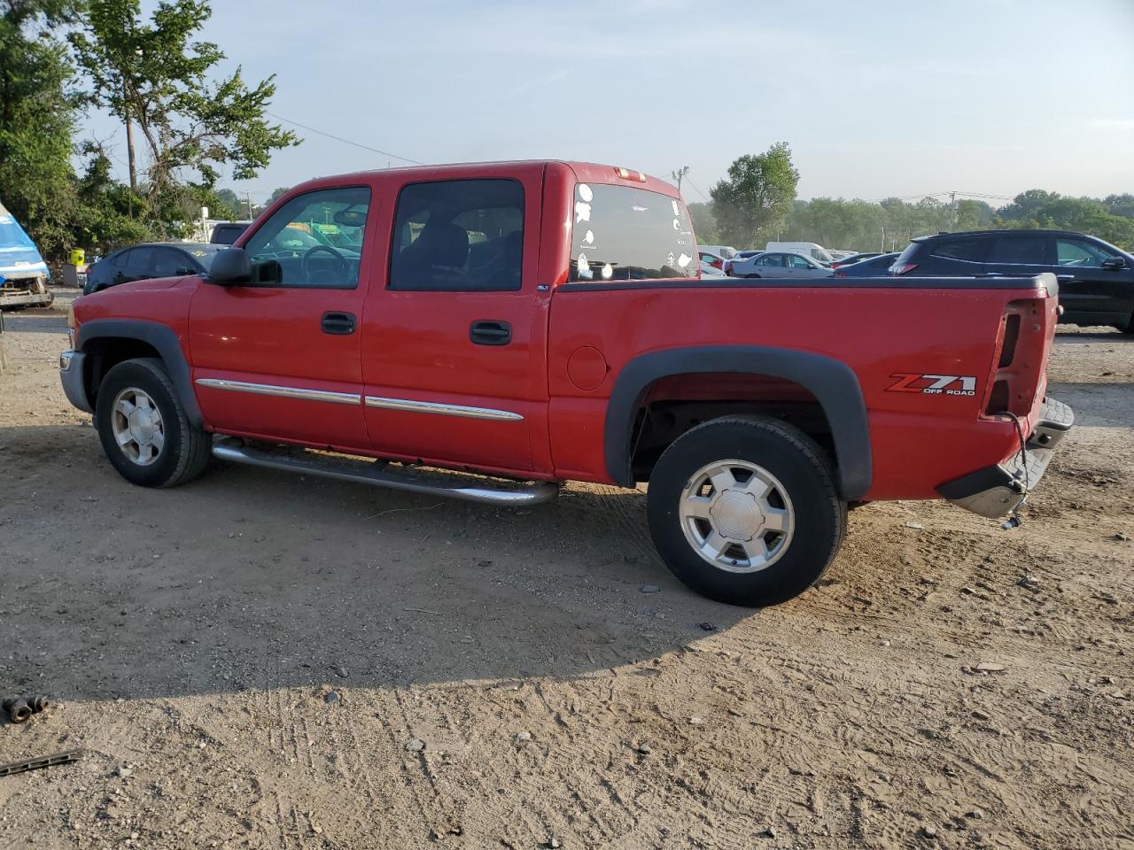 2006 GMC New Sierra K1500 red null gas 2GTEK13T761196981 photo #3