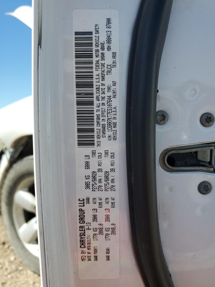 2014 Ram 1500 St VIN: 1C6RR7KT7ES107644 Lot: 62422835