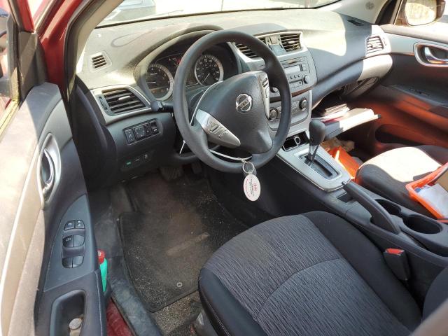  NISSAN SENTRA 2014 Czerwony