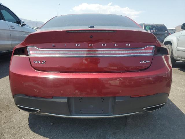  LINCOLN MKZ 2018 Red