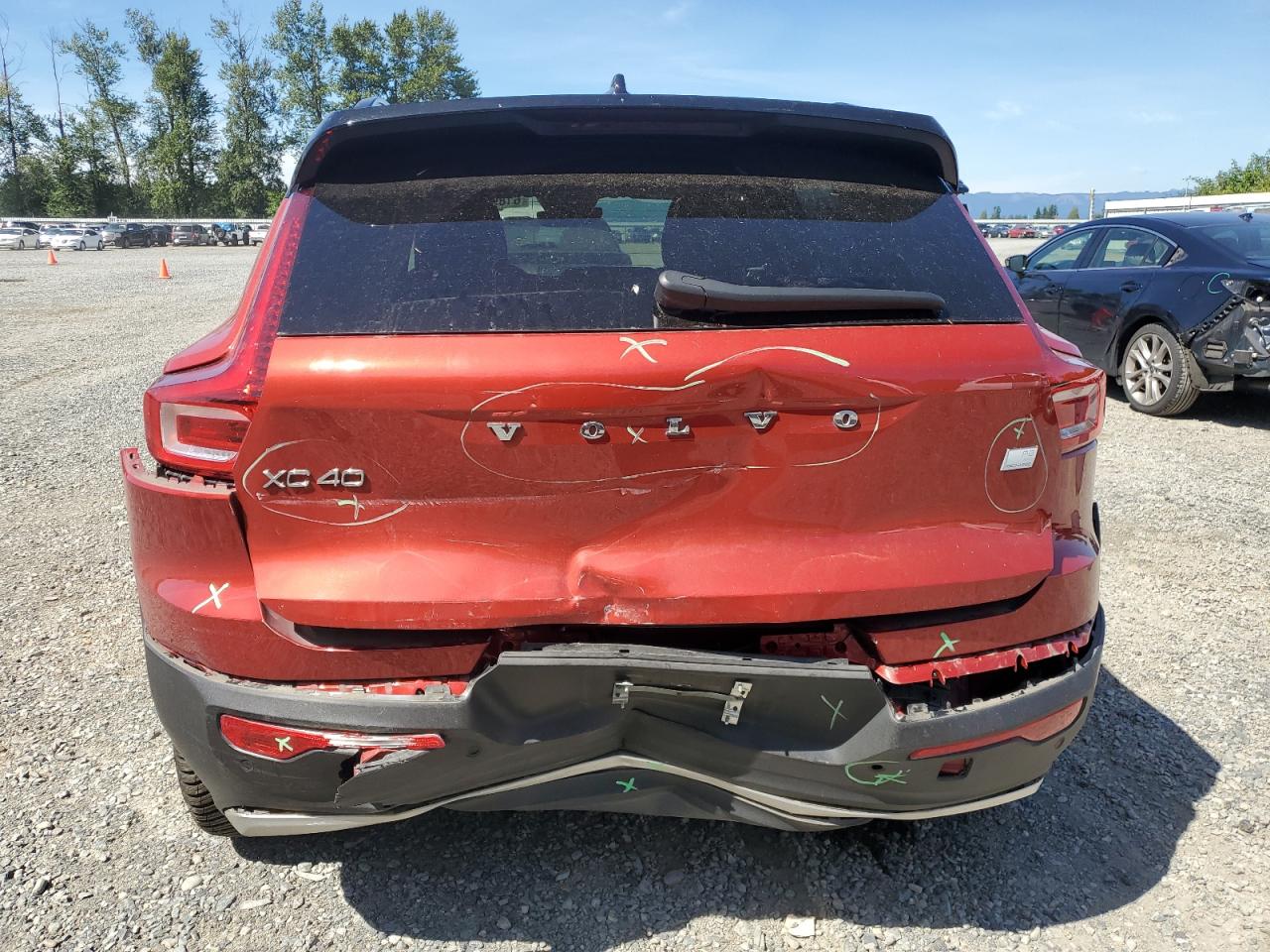 2021 Volvo Xc40 Recharge VIN: YV4ED3UR8M2540000 Lot: 61894645