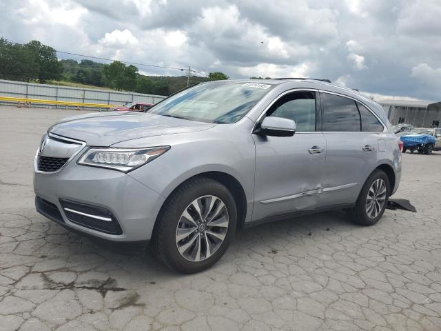  ACURA MDX 2016 Srebrny