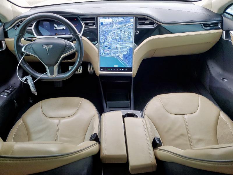  TESLA MODEL S 2013 Biały