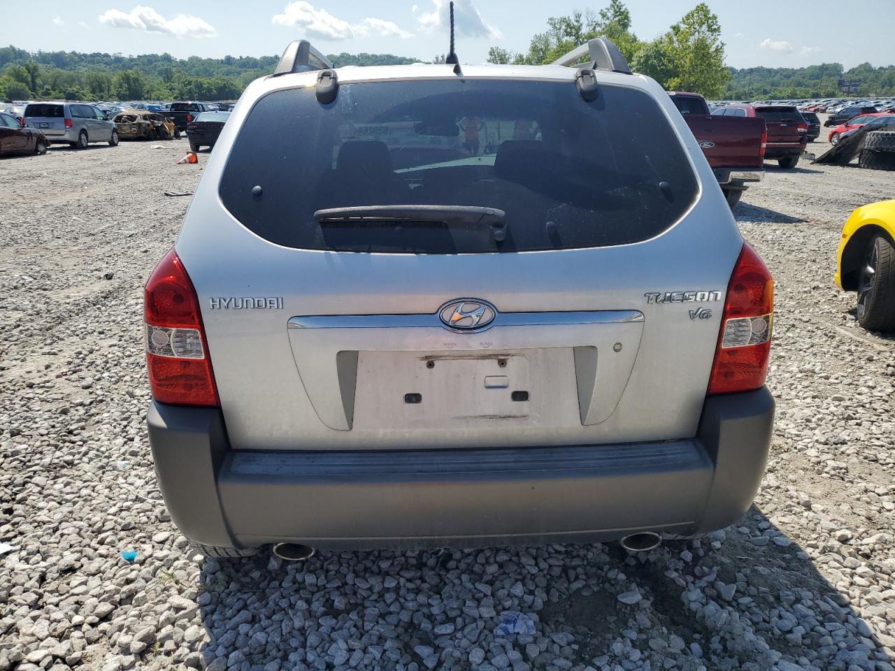 2007 Hyundai Tucson Se VIN: KM8JN12D87U581032 Lot: 63926445