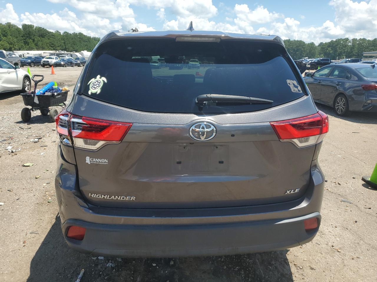 2019 Toyota Highlander Se VIN: 5TDKZRFH7KS324692 Lot: 64670765