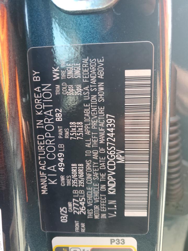 2025 Kia Sportage Ex VIN: KNDPVCDG6S7244397 Lot: 66453985