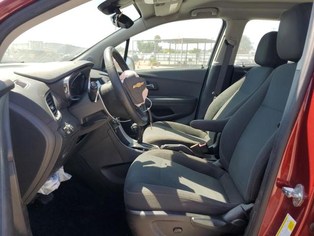  CHEVROLET TRAX 2021 Czerwony
