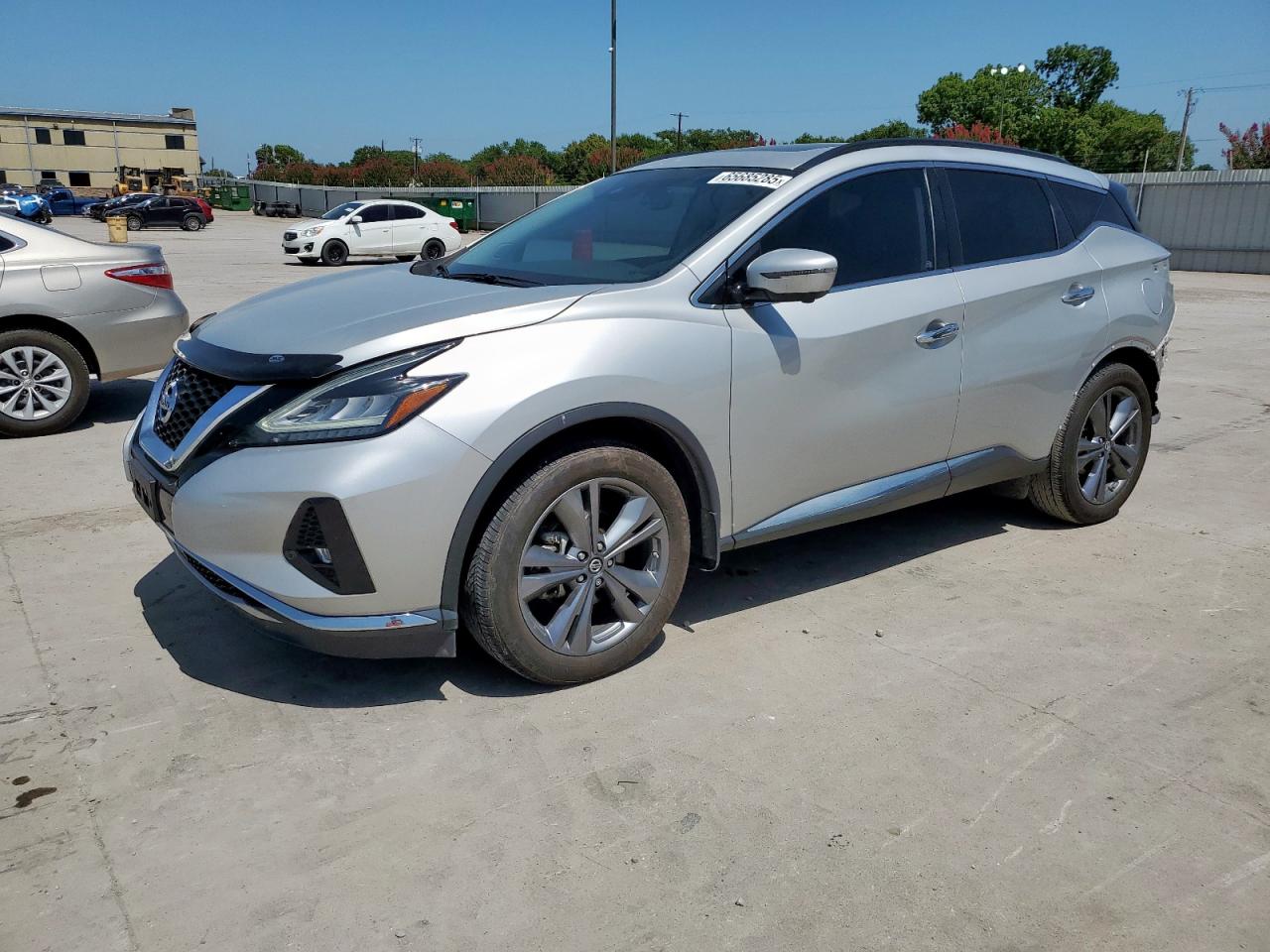 2021 Nissan Murano Platinum silver null gas 5N1AZ2DJ3MC109898 photo #1