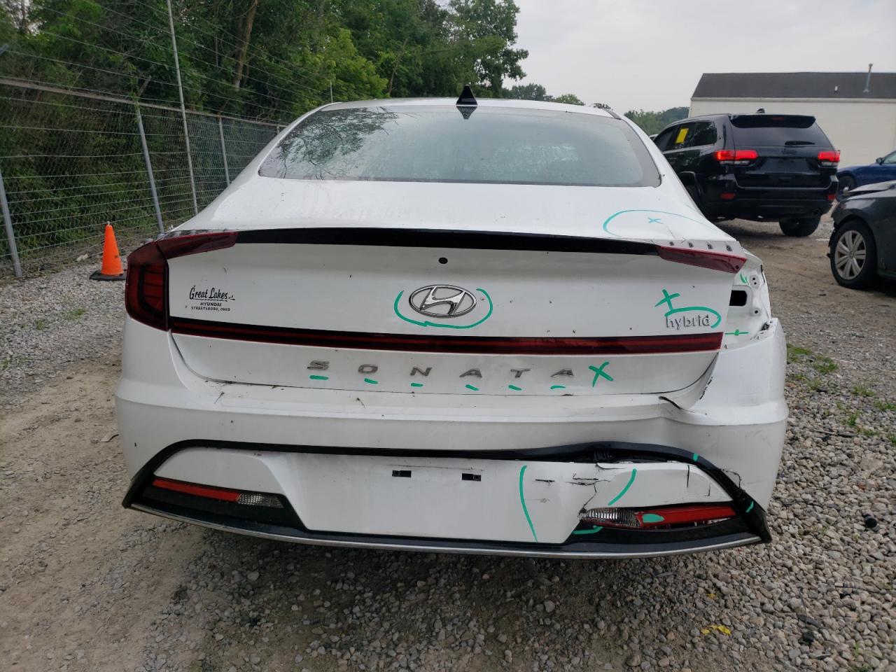 2021 Hyundai Sonata Hybrid VIN: KMHL34JJ6MA027170 Lot: 64727285