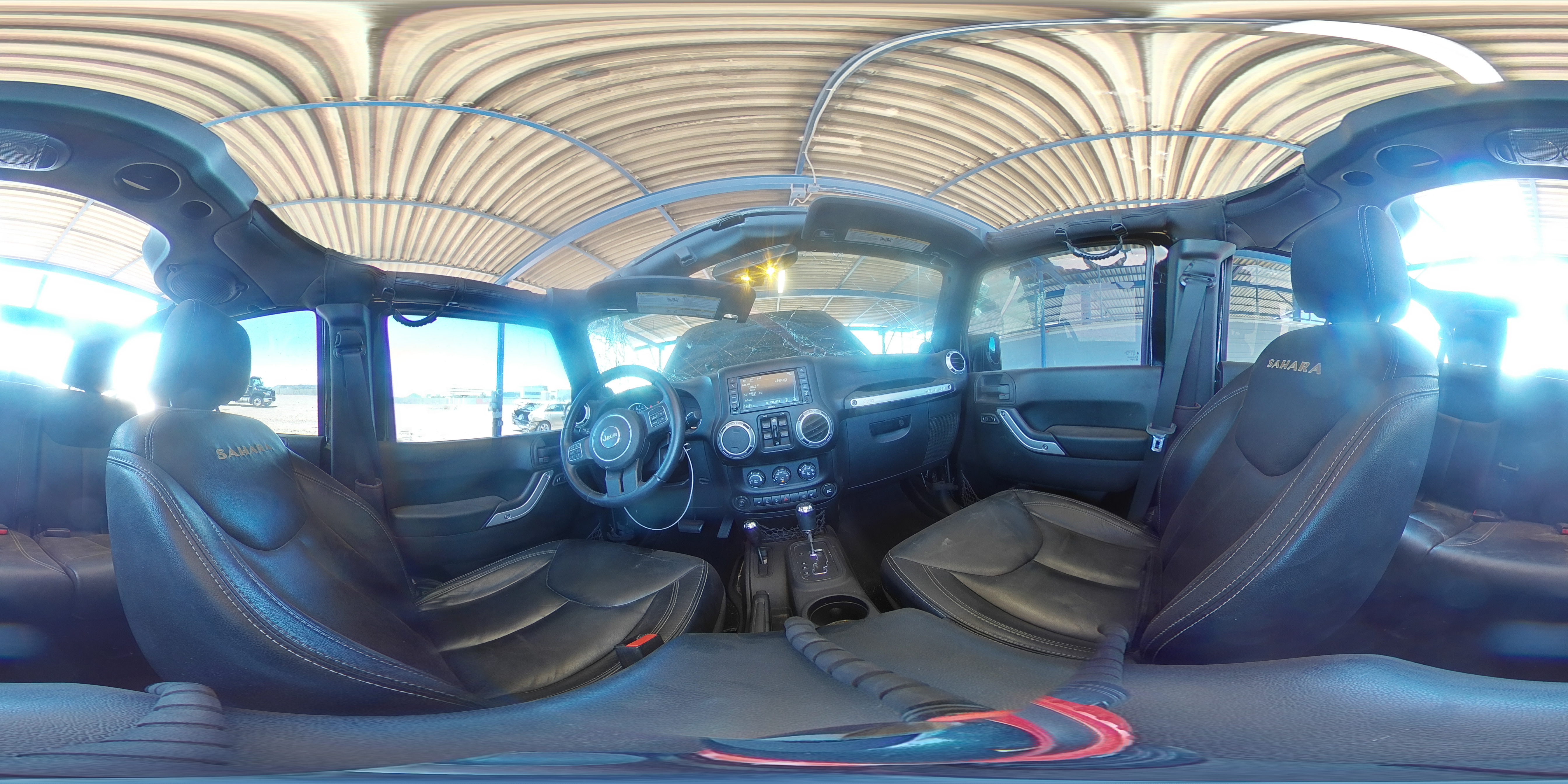 2014 Jeep Wrangler Unlimited Sahara VIN: 1C4BJWEG1EL203726 Lot: 64123135