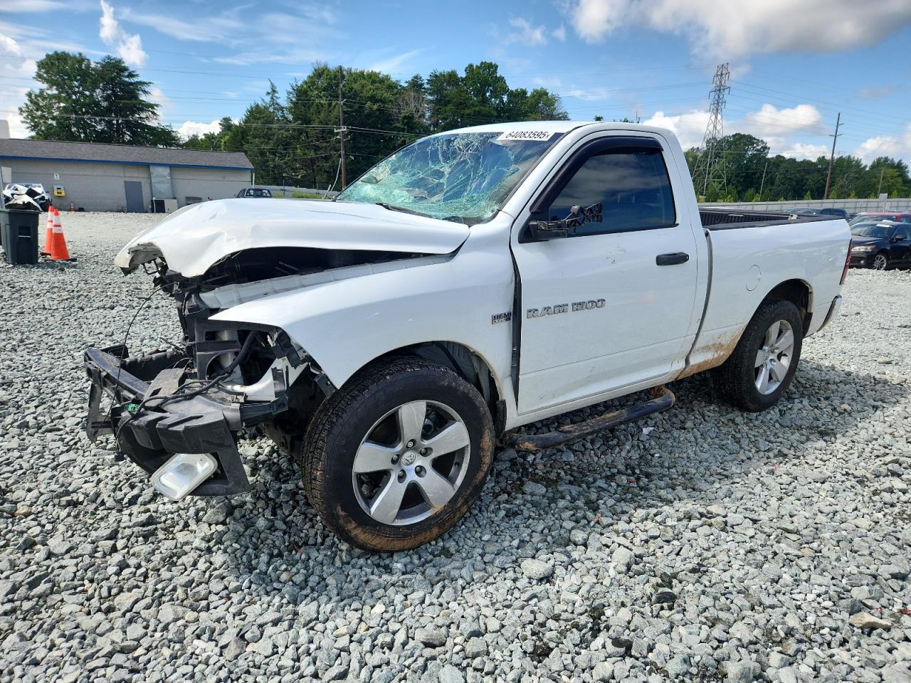 2012 Dodge Ram 1500 St VIN: 3C6JD6AT5CG261409 Lot: 64083595