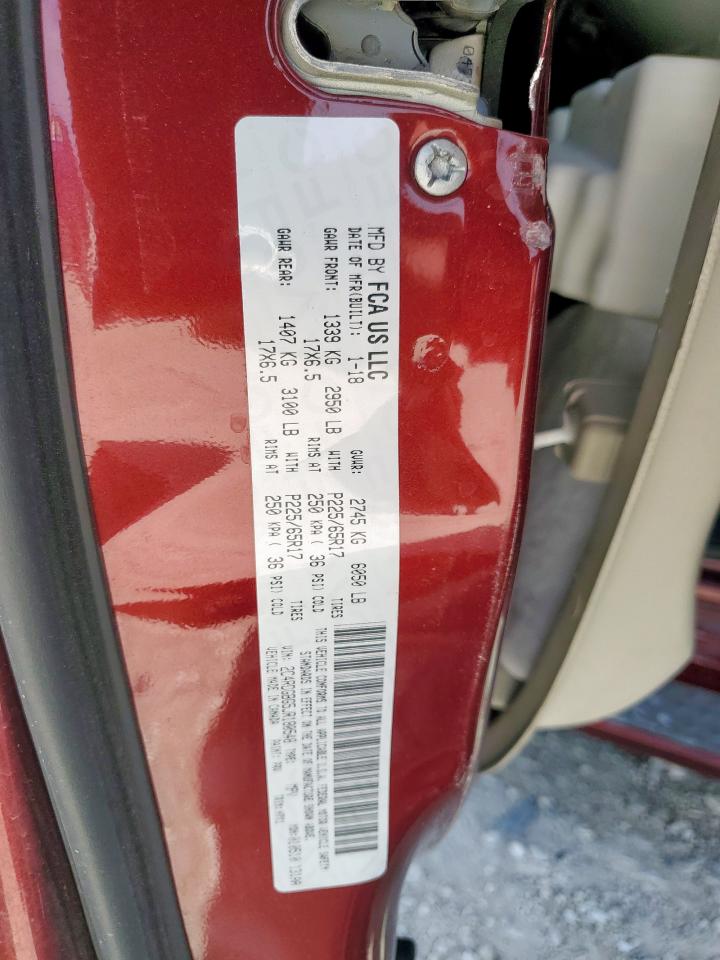 2018 Dodge Grand Caravan Se VIN: 2C4RDGBG5JR180548 Lot: 66395905