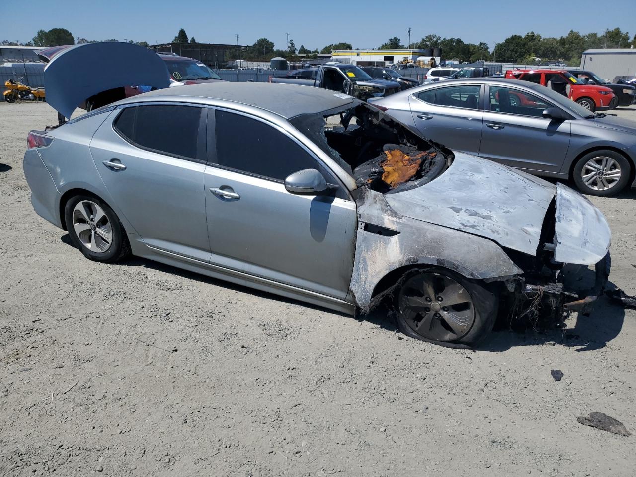 2015 Kia Optima Hybrid VIN: KNAGM4AD0F5078377 Lot: 64847455