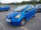 2010 TOYOTA AYGO BLUE for sale at Copart SANDTOFT