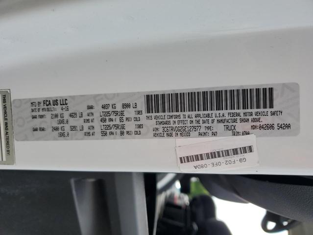 2016 RAM PROMASTER 2500 2500 HIGH  