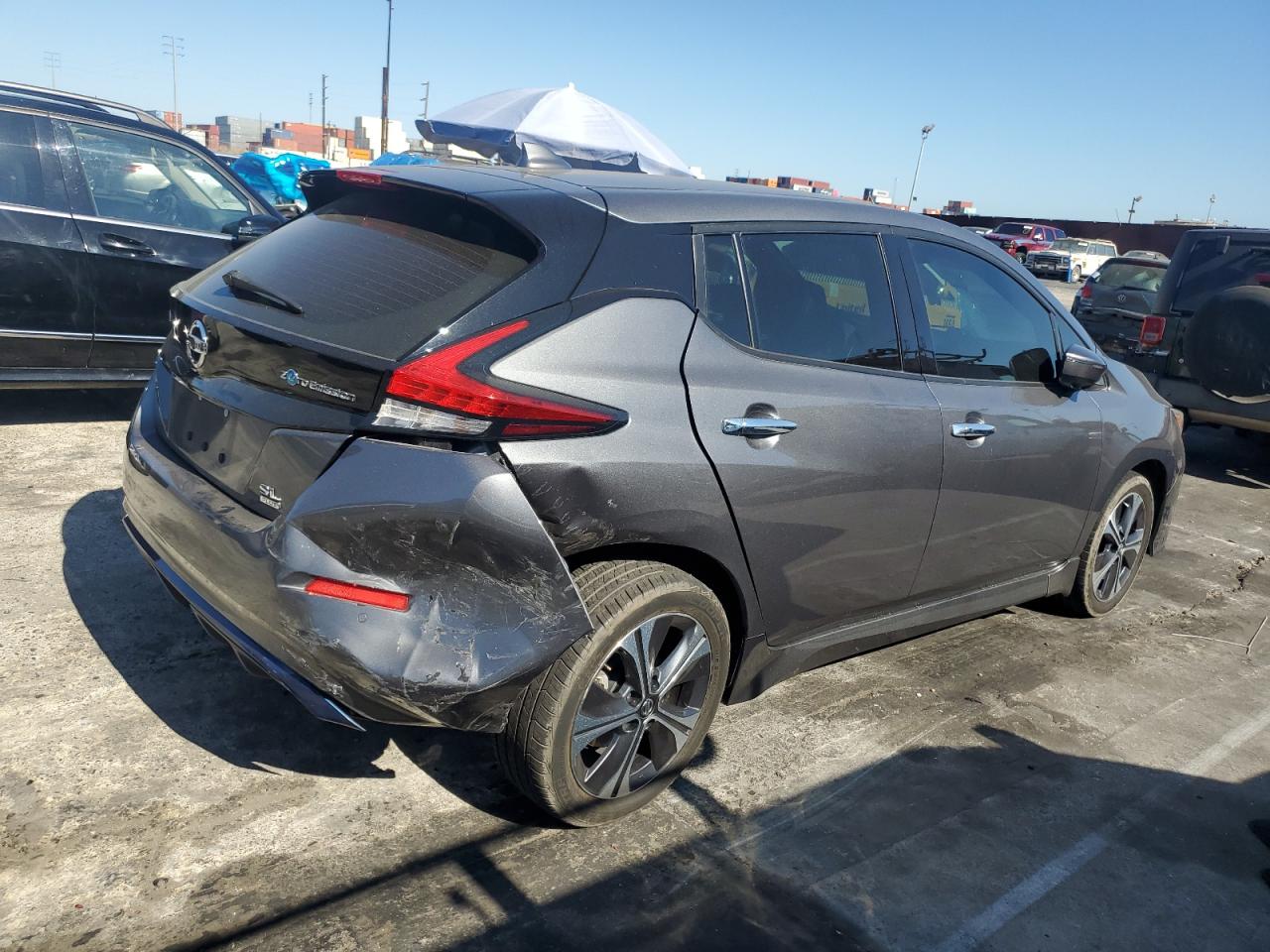 2020 Nissan Leaf Sl Plus VIN: 1N4BZ1DPXLC304876 Lot: 66635185