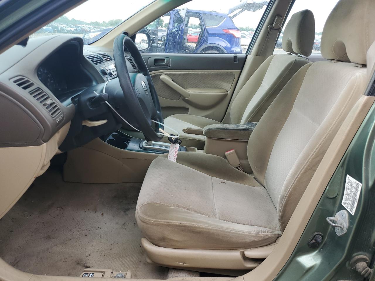 2004 Honda Civic Dx Vp VIN: 1HGES16314L014244 Lot: 66712745