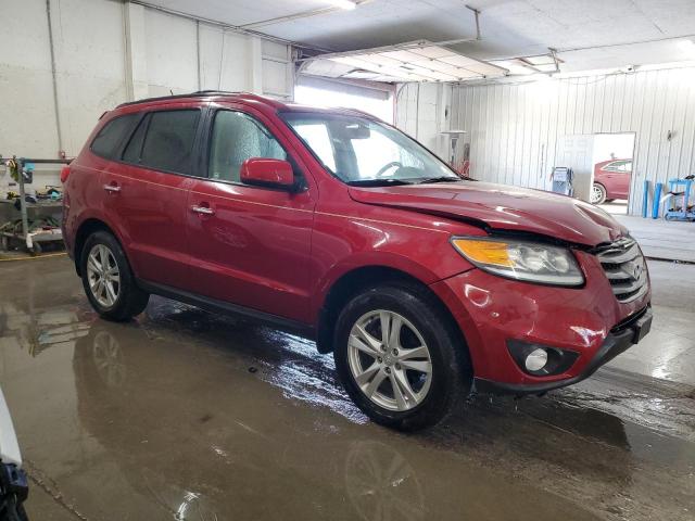  HYUNDAI SANTA FE 2012 Czerwony