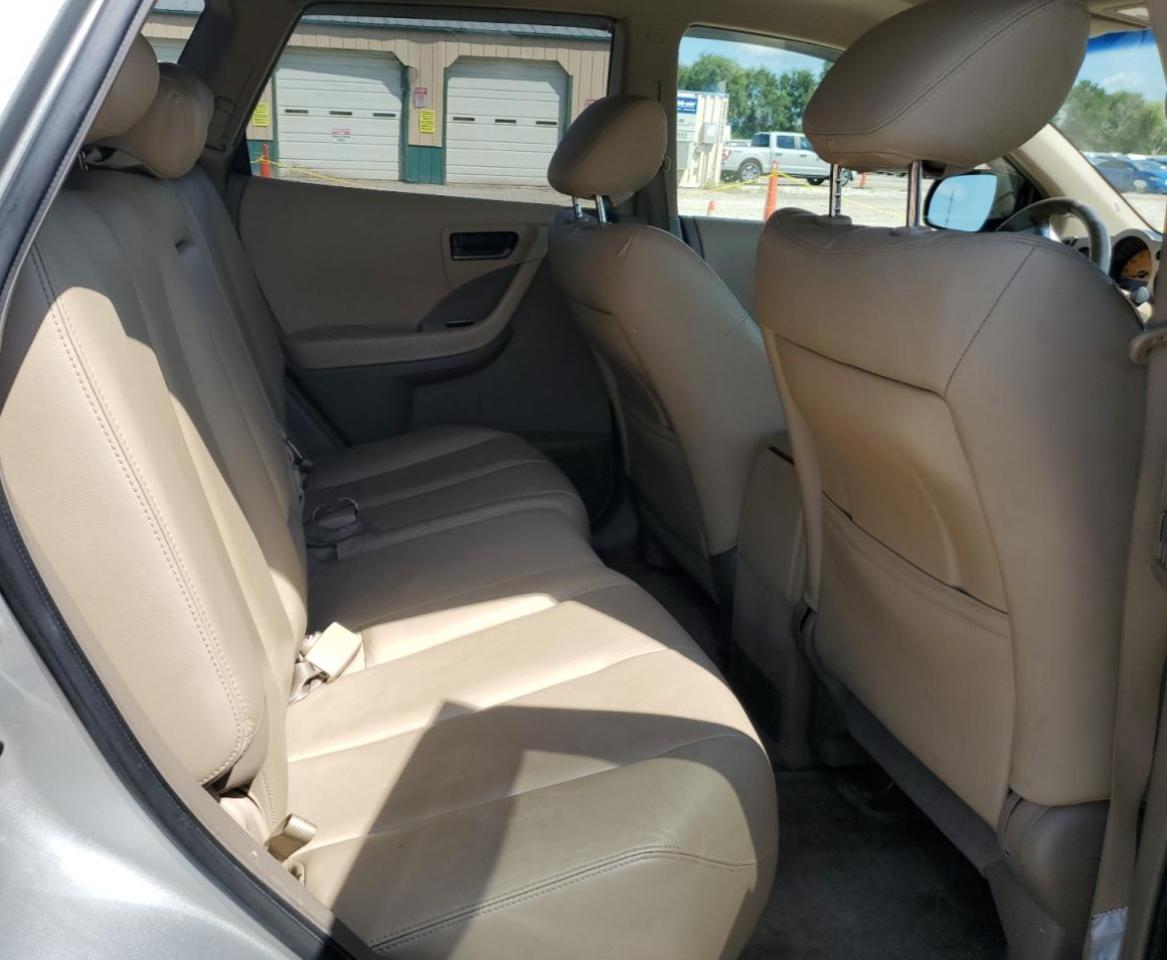 2004 Nissan Murano Sl VIN: JN8AZ08W54W322398 Lot: 66049985