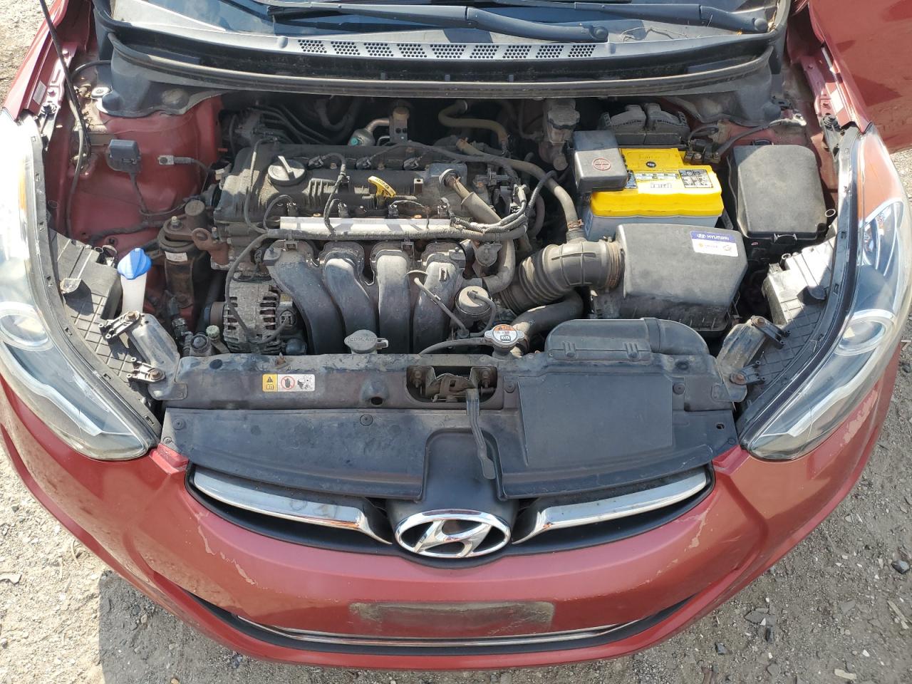 2012 Hyundai Elantra Gls VIN: KMHDH4AE3CU274331 Lot: 65242295