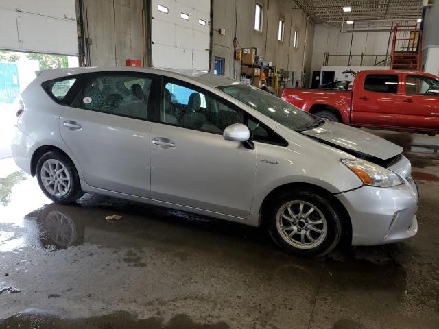  TOYOTA PRIUS 2012 Srebrny