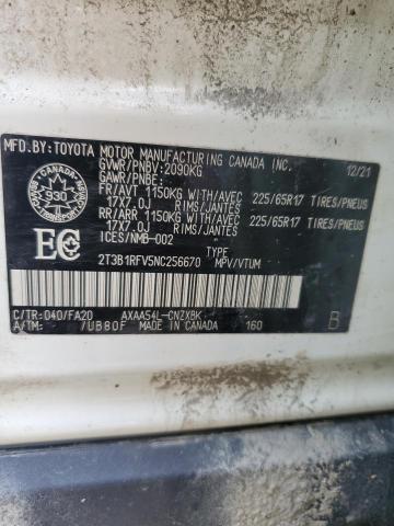 2022 TOYOTA RAV4 LE  