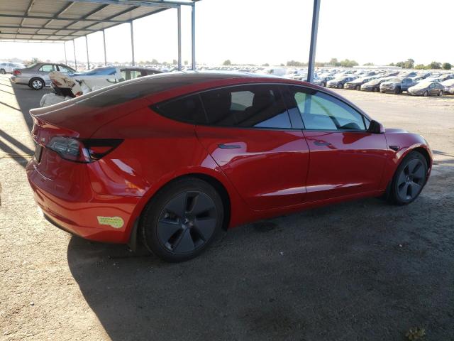  TESLA MODEL 3 2023 Czerwony