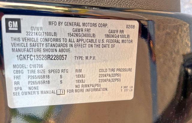 2008 GMC YUKON HYBRID  