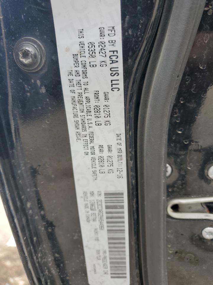 2017 Chrysler 300 Limited VIN: 2C3CCARG2HH544960 Lot: 64860145