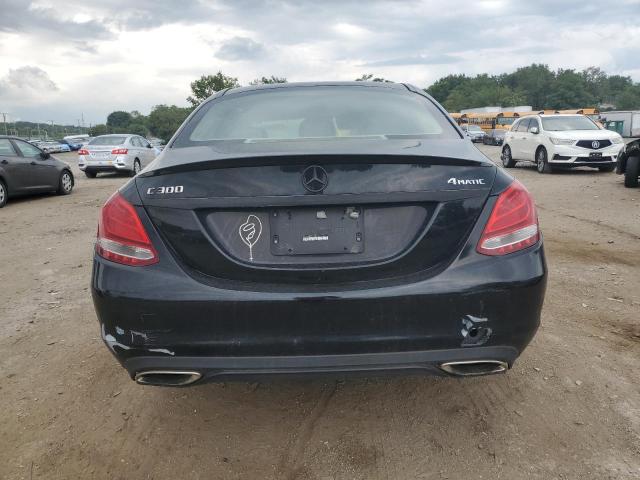 Sedans MERCEDES-BENZ C-CLASS 2016 Czarny