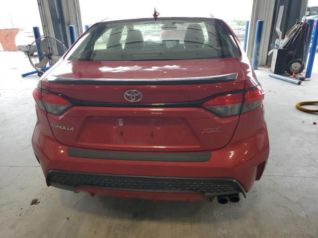  TOYOTA COROLLA 2020 Czerwony