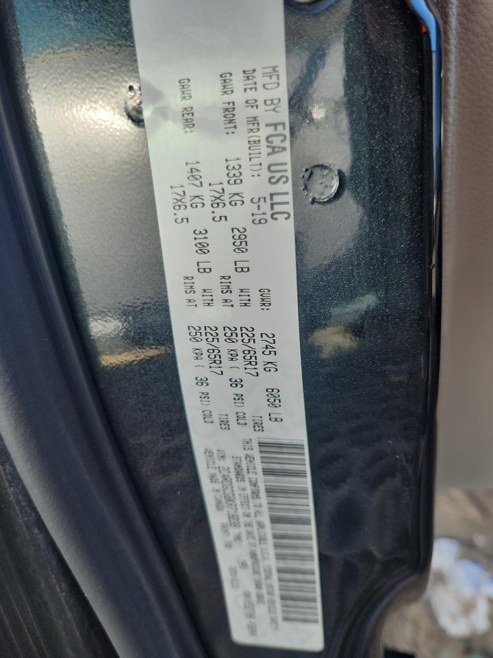 2019 Dodge Grand Caravan Sxt VIN: 2C4RDGCG8KR718238 Lot: 64948215