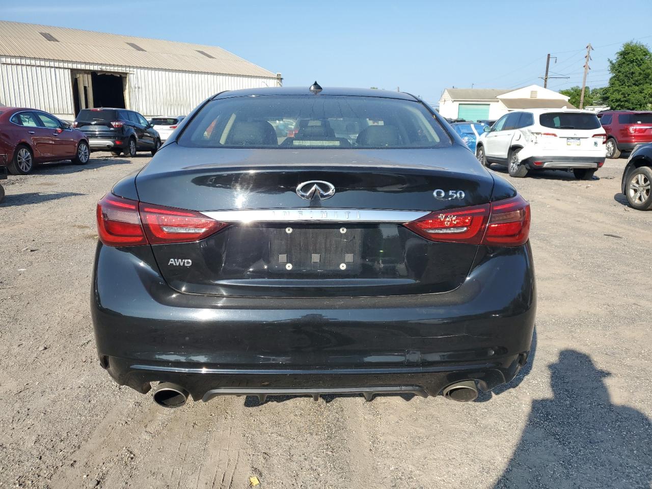 2018 Infiniti Q50 Pure VIN: JN1CV7AR6JM280038 Lot: 65798915